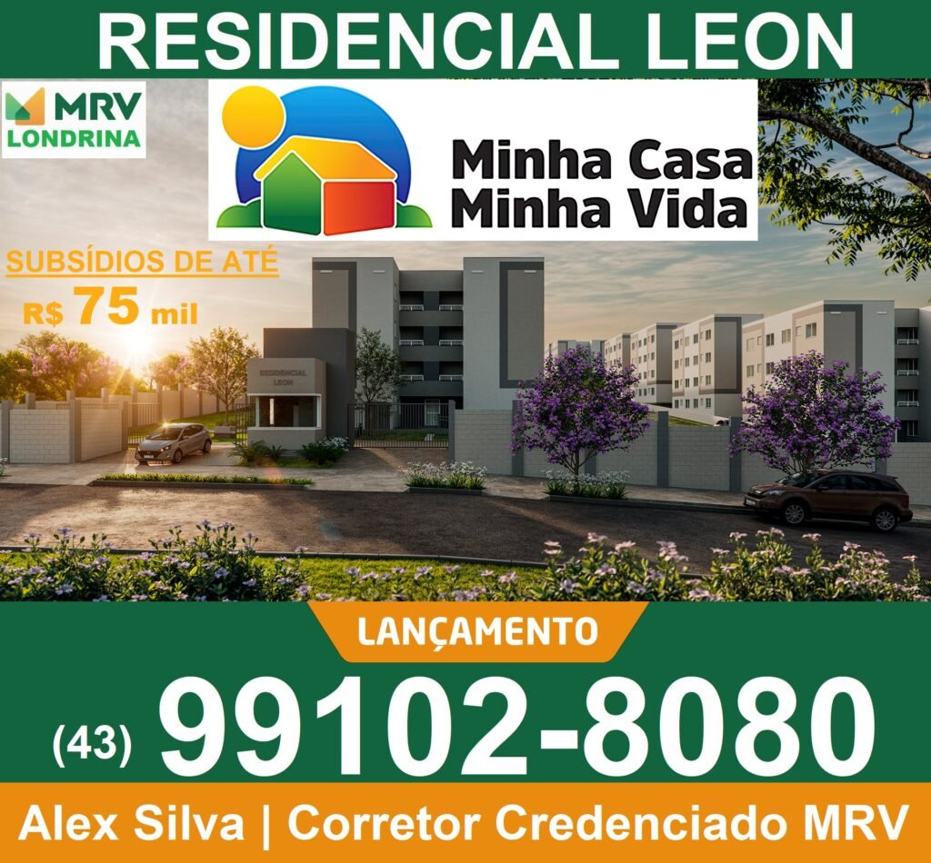 LANÇAMENTO RESIDENCIAL LEON