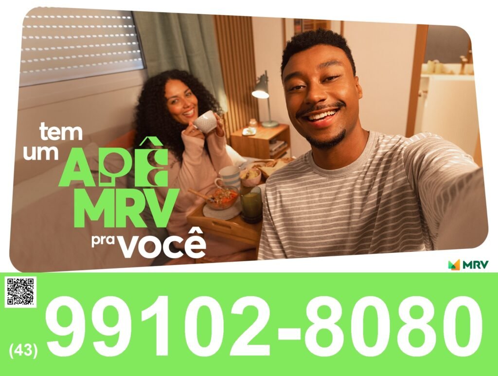Tem APÊ MRV pra VOCÊ
Alex Silva (43) 99102-8080 Corretor MRV