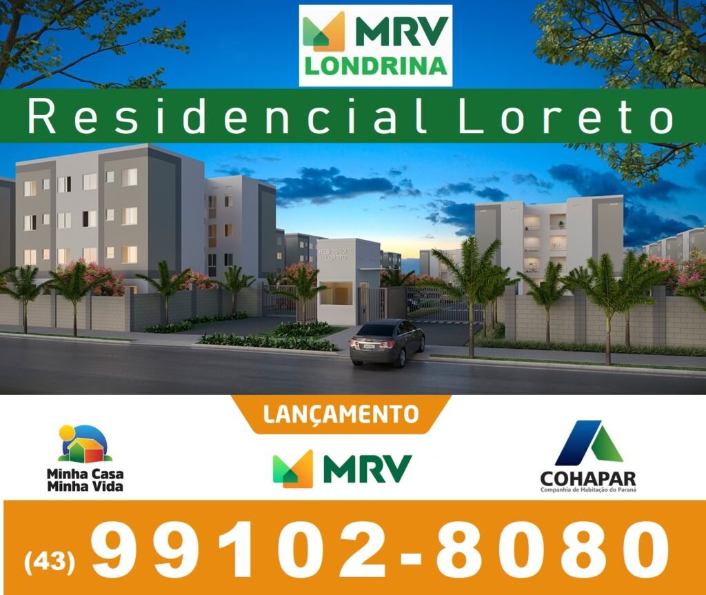 residencial loreto apartamento mrv londrina